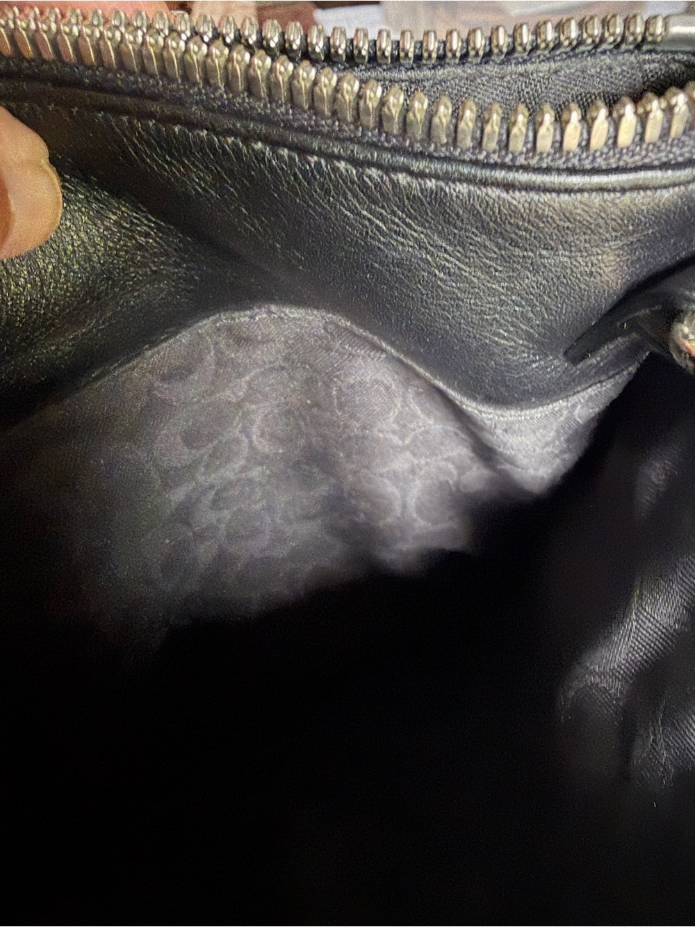 COACH CROSSBODY SWING PACK WITH GROMMET DETAIL -BLACK - Picture 4 of 5